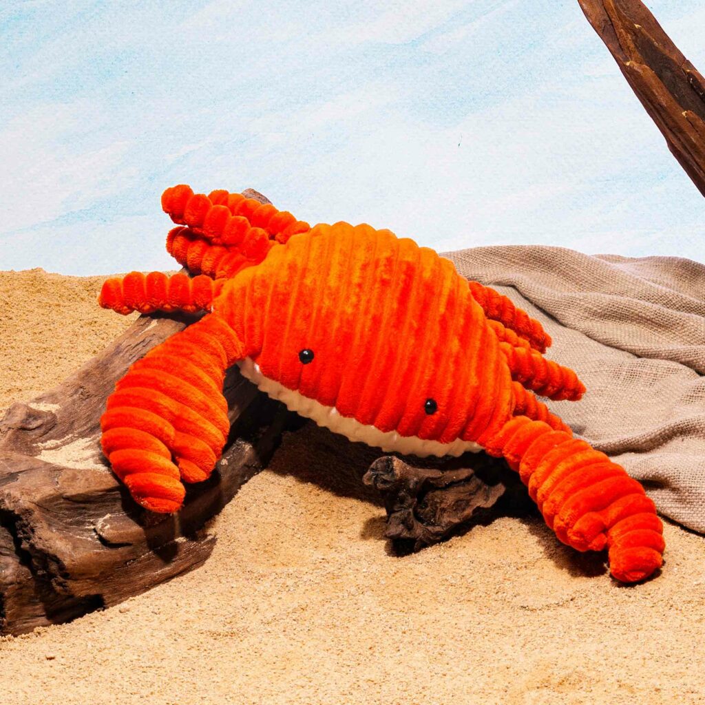 Peluche petit crabe