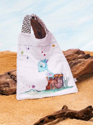 Grand bavoir illustré