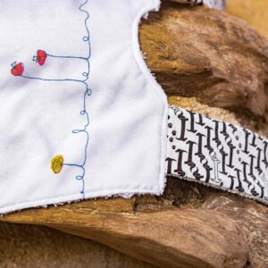 Grand bavoir illustré