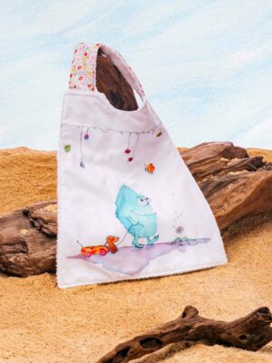 Grand bavoir illustré