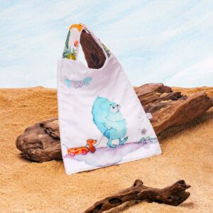 Grand bavoir illustré